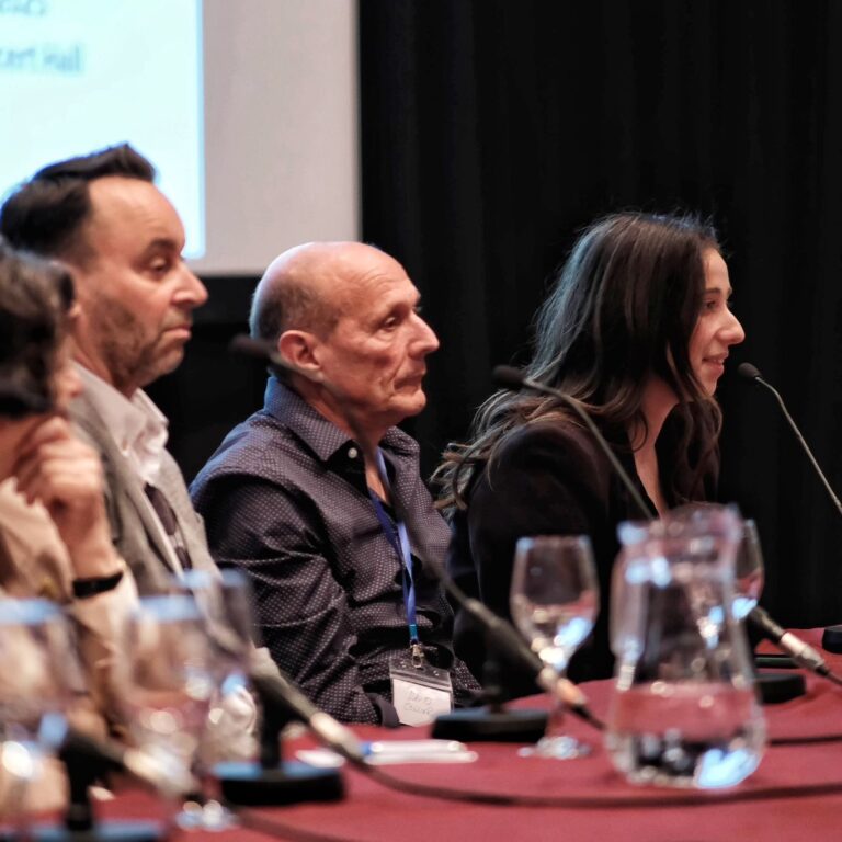 Ariella speaking at the Glasgow Friends of Israel 10th Anniversary Event.