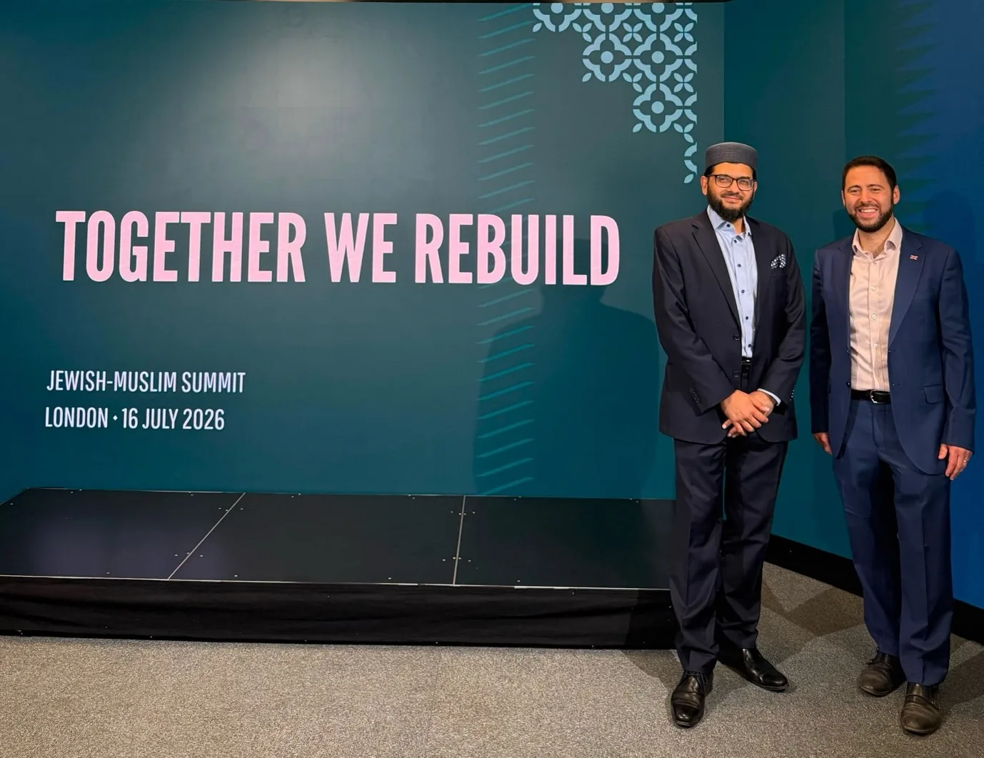 Muslim and Jewish leaders unite to rebuild relations and tackle hatred