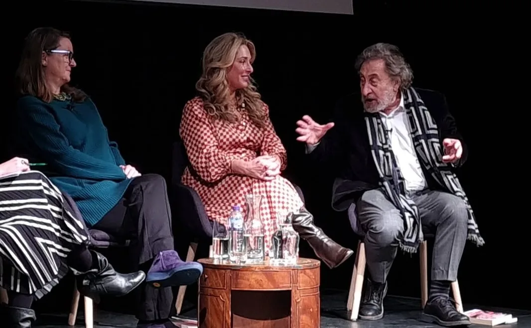 Brigid Larmour, Tracy-Ann Oberman MBE, and Howard Jacbobson