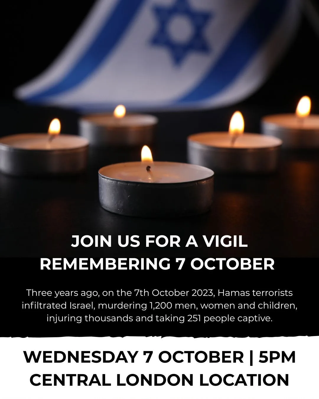 Jewish community to gather for 7 October vigil of remembrance